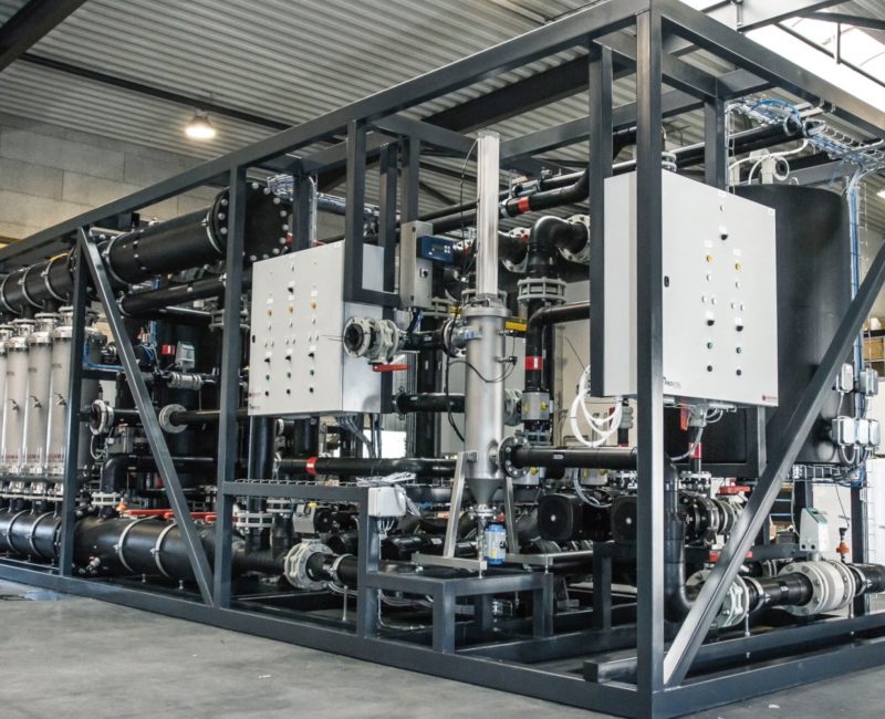 Nakasawa Resources Ultrafiltration (UF) technology used to treat water for reuse in Enhanced Oil Recovery (EOR).